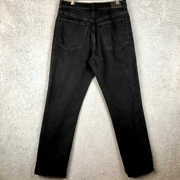 Madewell 90s Straight Women's Jeans size 30x31 Black - Picture 2 of 6